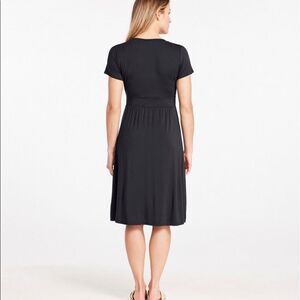 L.L. Bean Women’s Summer Knit Dress - Black